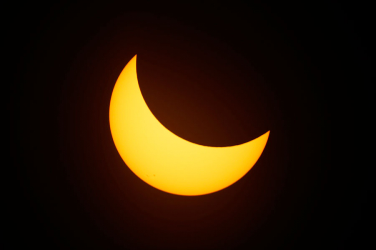 Ovako izgleda pomračenje Sunca