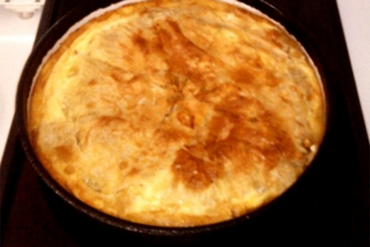 Torta od gljiva i tosta