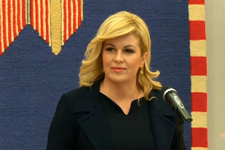 Pad popularnosti hrvatske predsjednice