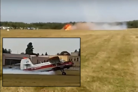 Na aeromitingu u Moskvi pao avion, poginule dvije osobe