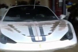 "Harvi" potopio Ferrarije, Mercedese
