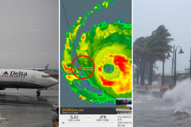 Avion uletio u uragan Irmu, sletio na aerodrom, pokupio 170 putnika i ...