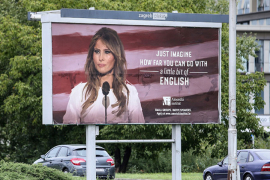 Melanija se naljutila zbog plakata u Zagrebu, najavila tužbu