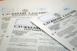U Službenom glasniku RS objavljena odluka o referendumu o Sudu i ...
