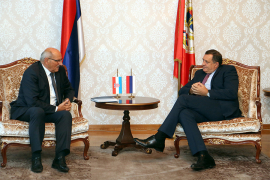 Dodik i Del Vekio: Što prije riješiti pitanje izgradnje mosta na Savi