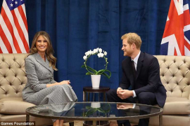 Prvi susret Melanije Tramp i princa Harija