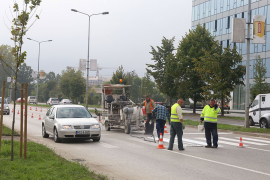 Pješački prelazi u Bulevaru srpske vojske u novom ruhu
