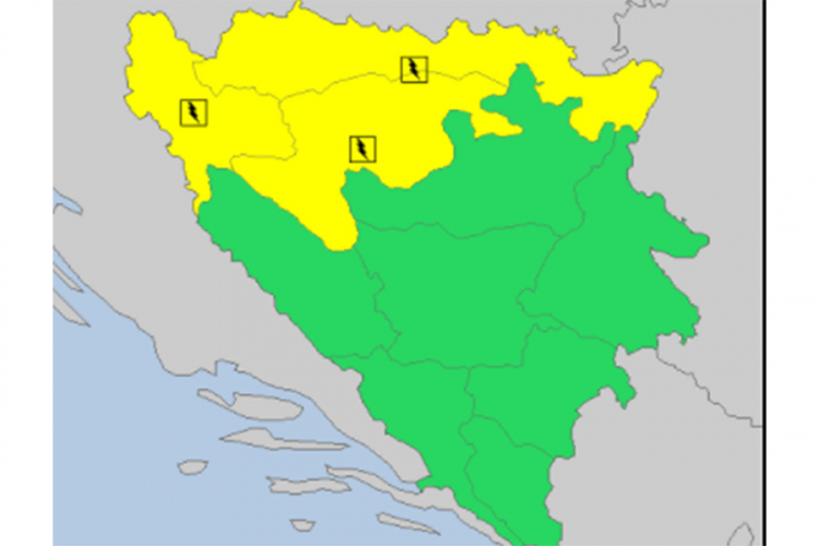 Narandžasto upozorenje za 17. septembar zbog jakog vjetra