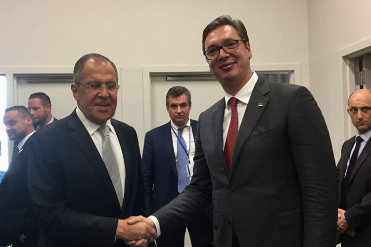 Vučić sa Lavrovim u Njujorku: Srbija ključ stabilnosti