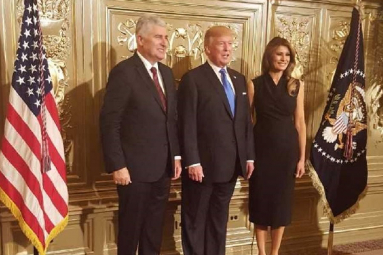 Čović razgovarao sa Trampom i Melanijom