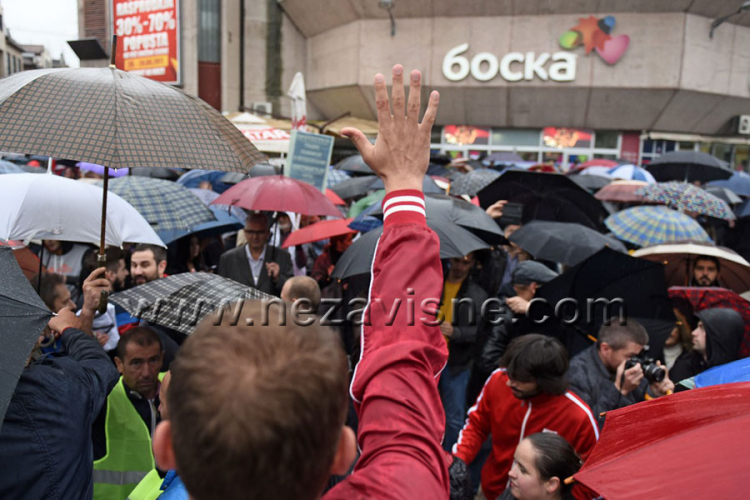 Protest nezadovoljnih građana u Banjaluci