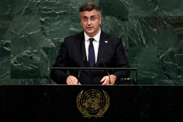 Plenković u UN govorio o BiH