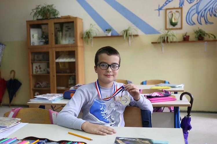 Andrija Stanković, devetogodišnji Banjalučanin, oborio rekord BiH