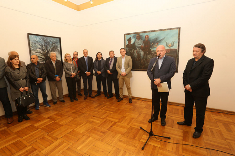 Izložba "Belezi velikih zločina": Umjetnička djela svjedočanstva stradanja