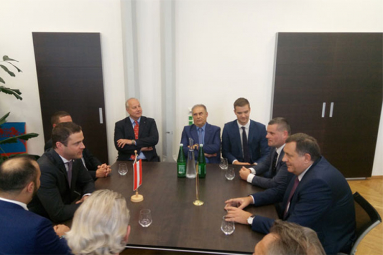 Dodik i Gudenus: Radikalni islam veliki bezbjednosni izazov