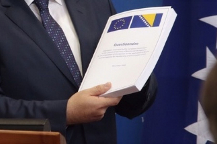 U završnoj fazi finalizacija odgovora na Upitnik Evropske komisije