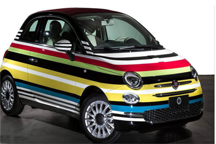 Fiat 500C Missoni edition prodat za 50.000 evra
