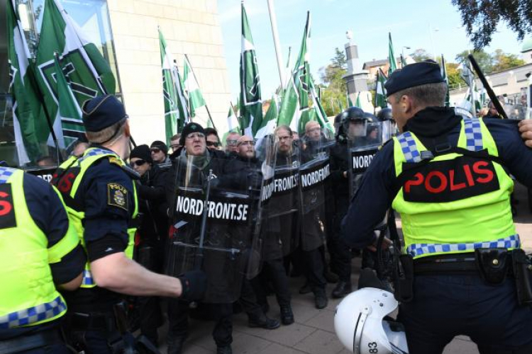 Protest desničara u Švedskoj, uhapšeno 50 lica