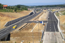 Rukovodstvo Srpske i Srbije na otvaranju Dionice autoputa "9 januar"