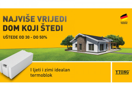 YTONG – drugo ime za štednju i komfor u vašem domu