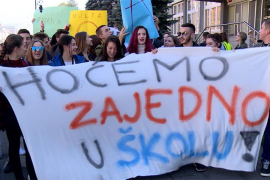 Srednjoškolci u BiH poručili: Ne želimo podjele