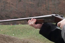 Ranjen u glavu i grudni koš prilikom lova