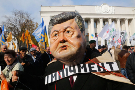 Haos u Kijevu: Napadnut poslanik, demonstranti traže Porošenkovu ...