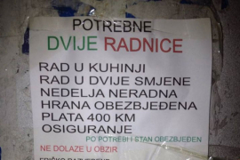 Oglas za posao: Traže se radnice, ali ovakve ne dolaze u obzir
