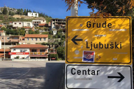 Plakati s oznakama Herceg Bosne širom Hercegovine: Priprema terena za ...