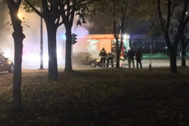 Zapalio se automobil u centru Banjaluke