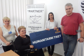 Donacija MOZZARTA i Nele Mihailović za organizaciju Partner
