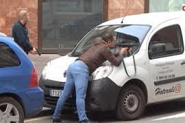 Snimak razmjene vatre policije i pljačkaša banke u Španiji