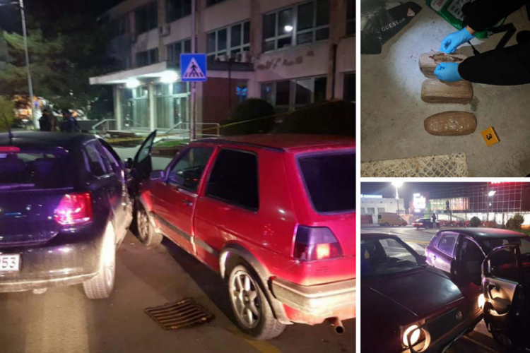 Bježao od "Razbijača" pa se zabio u policijsko auto, povrijeđeni policajci