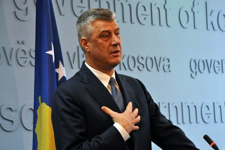 Britanski ambasador napustio salu tokom govora Tačija