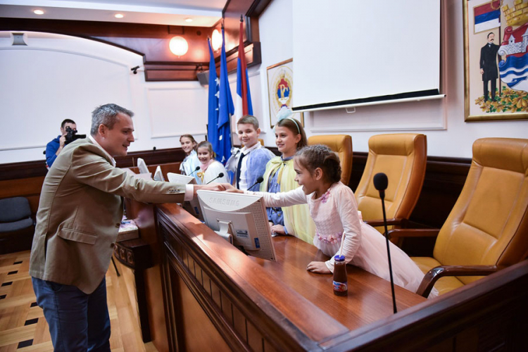 Mališani održali sjednicu Skupštine grada
