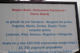 Uklonjeni bilbordi u Palama