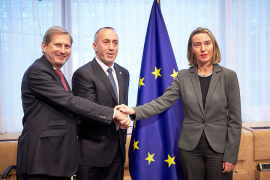 Haradinaj uvrijedio Mogerinijevu, napustila sastanak
