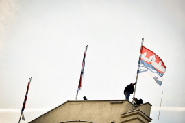 Nove zastave na zgradi Gradske uprave u Banjaluci