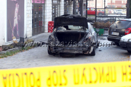 Zapaljen mercedes sina ubijenog Riste Jugovića
