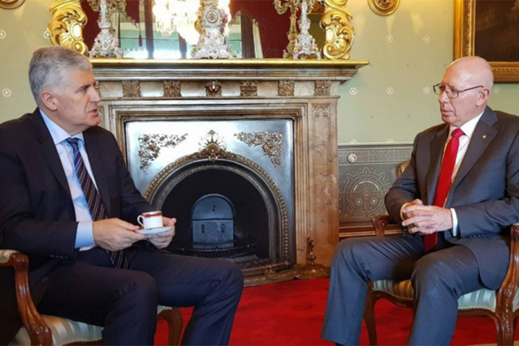 Čović sa guvernerom Novog Južnog Velsa: BiH ulaže sve napore za aktiviranje MAP-a
