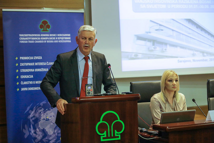 Spoljnotrgovinska komora BiH: U prvih devet mjeseci deficit 5,2 milijardi KM