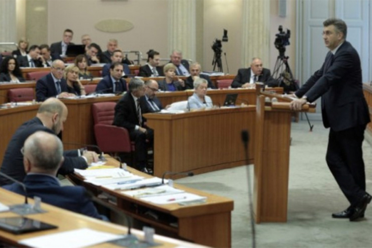 Plenkovićeva vlada dobila podršku poslanika