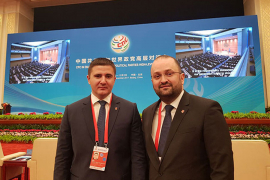Delegacija SNSD-a na konferenciji "Komunistička partija" u Pekingu