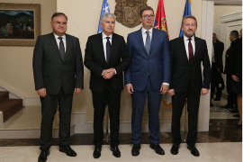 Vučić danas svečano dočekuje tročlano Predsjedništvo BiH