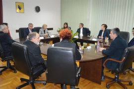 Održan sastanak predstavnika Ustavnog suda RS i Ustavnog suda FBiH