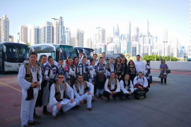 "Veselin Masleša" u Dubaiju i Abu Dabiju: Krajiške igre plesali i ...