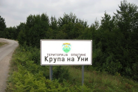 Krupa na Uni proglasila vanredno stanje