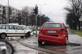 Sudar dva automobila u Banjaluci