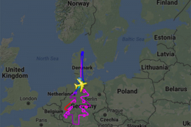 "Erbas A-380" nacrtao gigantsku jelku iznad Njemačke