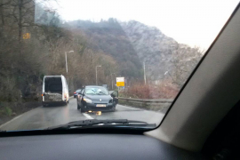 Nezgoda na izlazu iz Banjaluke, saobraćaj otežan